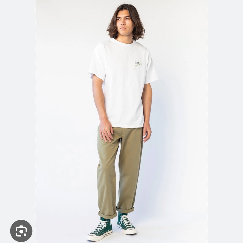 Dr. Denim Men's JAY PANT - OLIVE Khaki Chinos